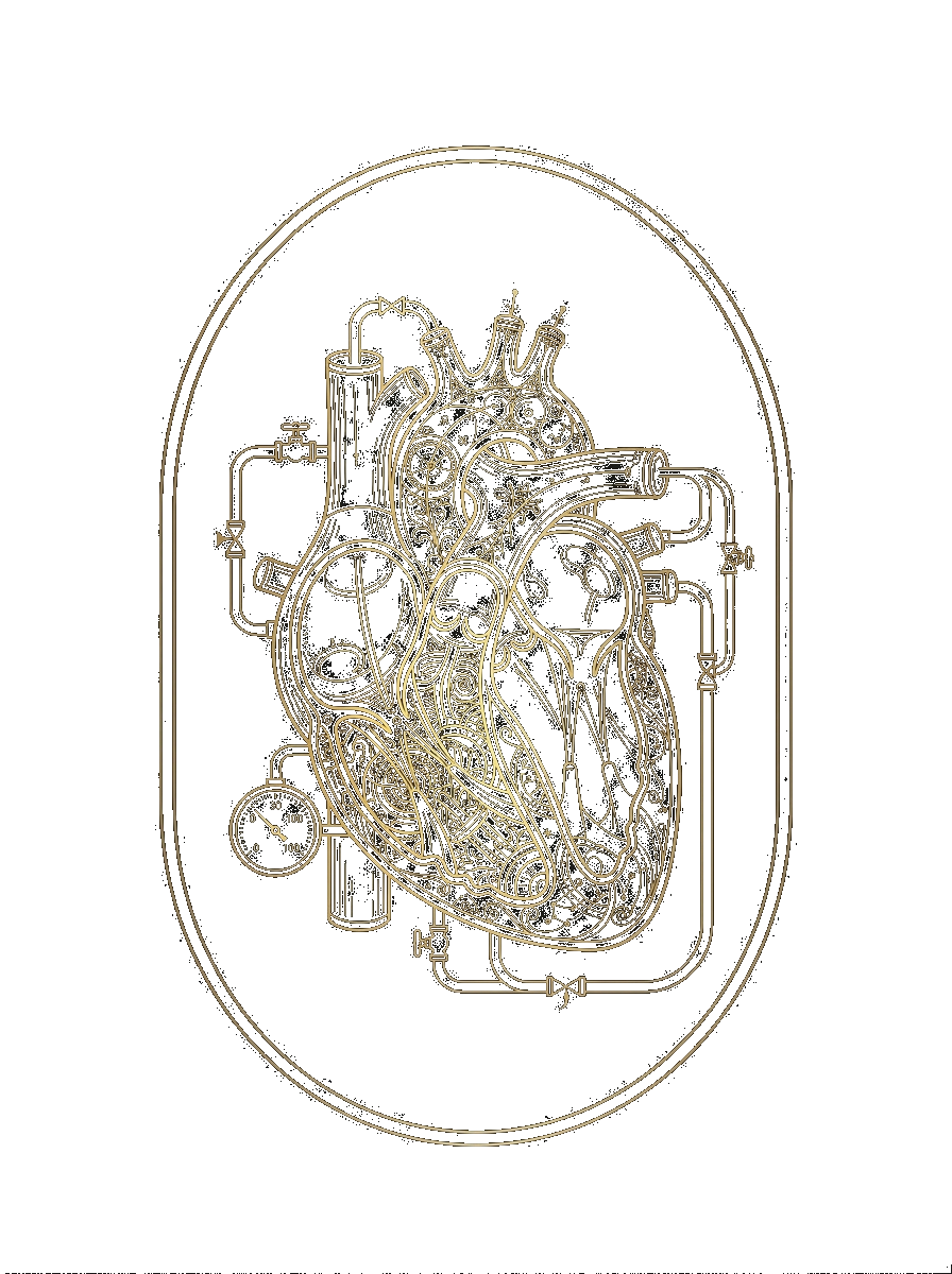 A mechanical heart with throttled chambers — the 30% engine